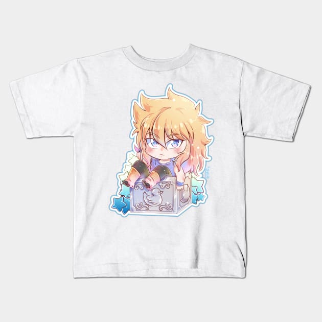 Pandora Box Hyoga Kids T-Shirt by Kamapon's Workshop